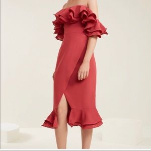 C\MEO collective ruffle dress